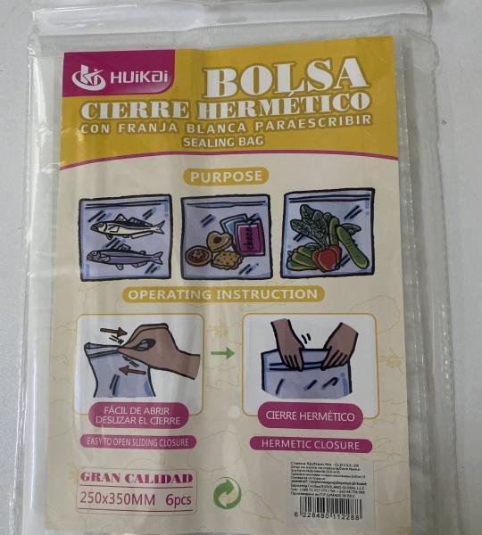 Qese frizi -zip (25cm x 35cm)