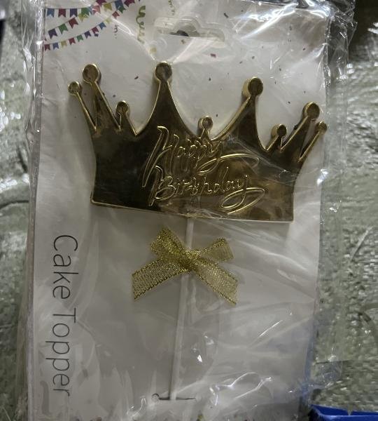 Kurore Happy Birthday per Torte (600)