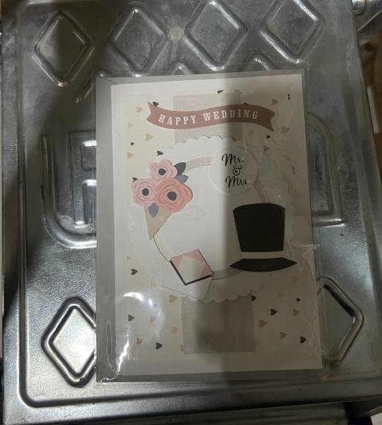 Kartoline Wedding 17*11.5cm (1080)